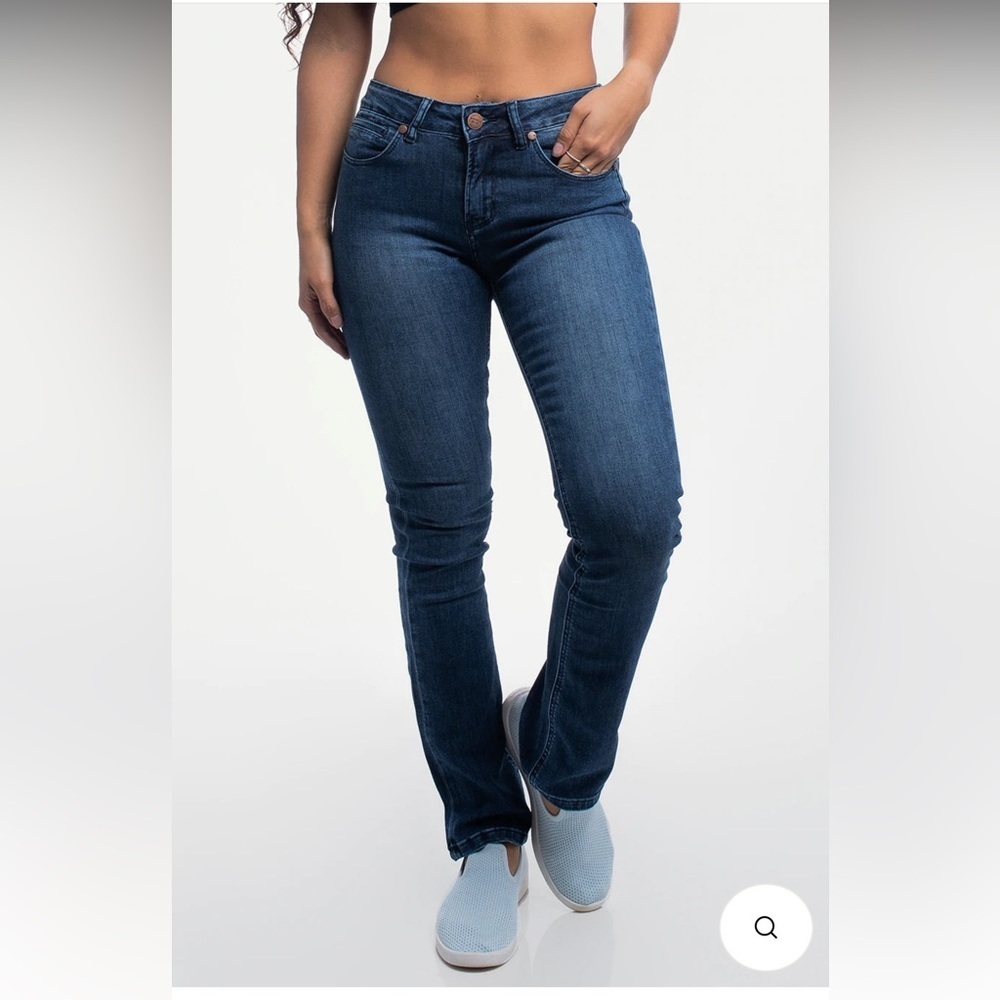 BARBELL Denim Womens Bootcut Athletic Fit Jeans Size 26R